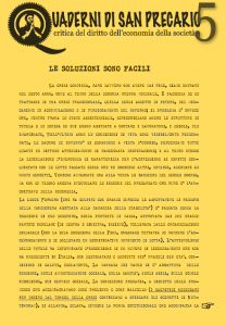 Quaderni di San Precario n. 5