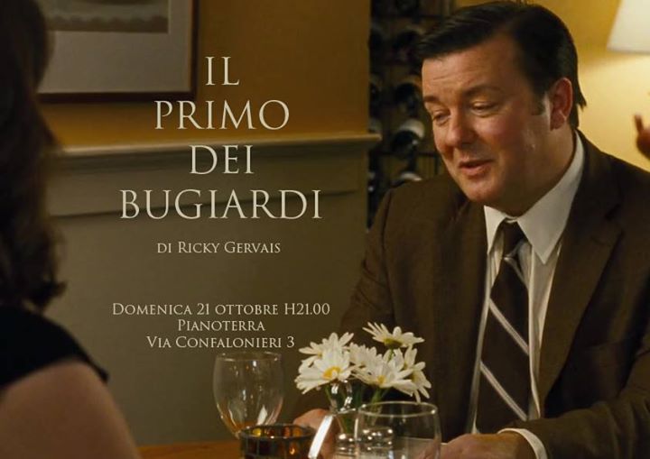 Il primo dei bugiardi di Ricky Gervais Piano Terra Il primo dei bugiardi di Ricky Gervais Piano Terra